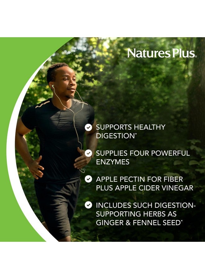 Natures Plus Nutri Zyme - 90 Chewable Tablets, Peppermint Flavor - Vegetarian Enzyme Supplement with Bromelain & Papain, Natural Digestive Aid - Gluten-Free - 45 Servings - Image 2