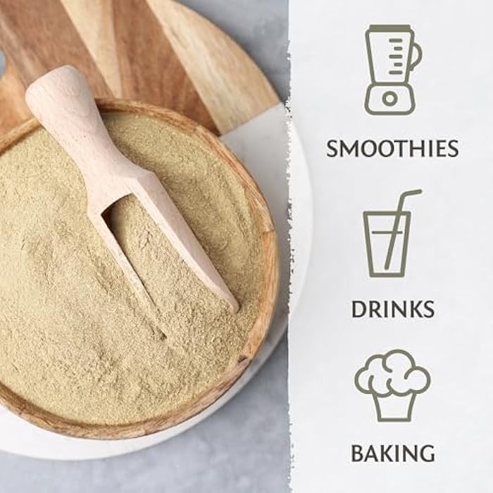 Sunwarrior Organic Psyllium Husk Powder – Plant-Based Fiber for Gut Health & Regularity – Supports Digestion & Satiety – Certified Organic, Gluten-Free, Non-GMO, Keto-Friendly – 11.6 oz - Image 4