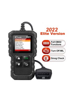 Launch Creader 3001 OBD2 Scanner Automotive Car Diagnostic Check Engine Light O2 Sensor Systems OBD Code Readers Scan Tool for All OBDII Protocol Cars Since 1996  - Image 1