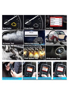 Launch Creader 3001 OBD2 Scanner Automotive Car Diagnostic Check Engine Light O2 Sensor Systems OBD Code Readers Scan Tool for All OBDII Protocol Cars Since 1996  - Image 3