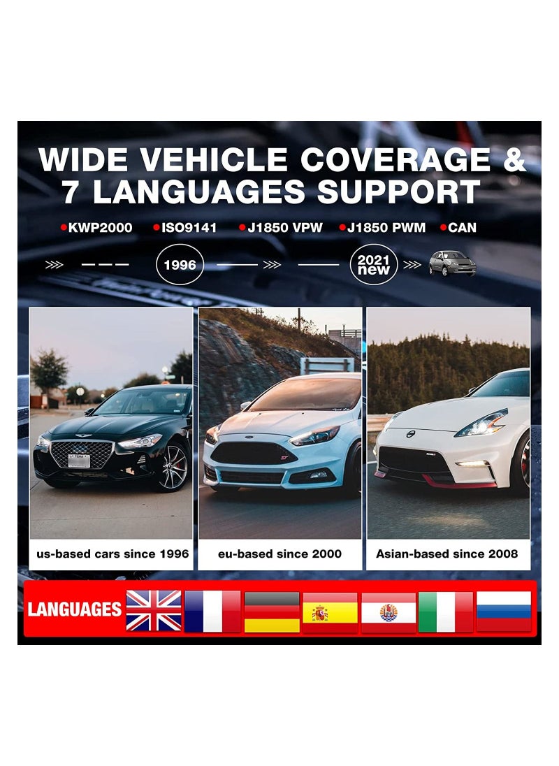 Launch - Creader 3001 OBD2 Scanner Automotive Car Diagnostic Check Engine Light O2 Sensor Systems OBD Code Readers Scan Tool for All OBDII Protocol Cars Since 1996 - Image 1