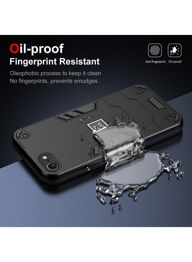 اس-توب جراب لهاتف iPhone SE 2022 / SE 2020 2 في 1 مقاوم للصدمات - Image 4