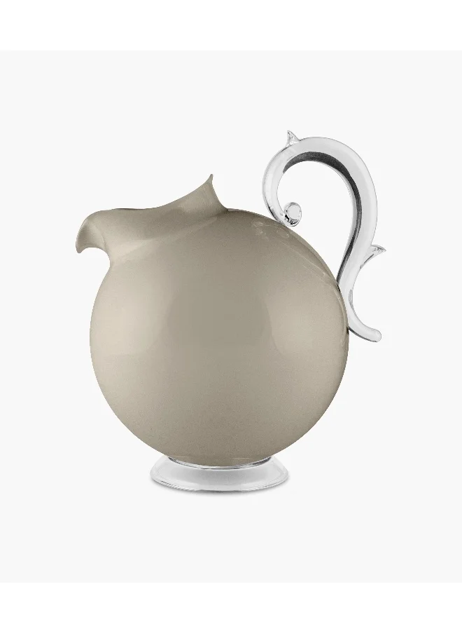 Baci milano Aqua Acrylic Pitcher 2.25 Lt- Taupe