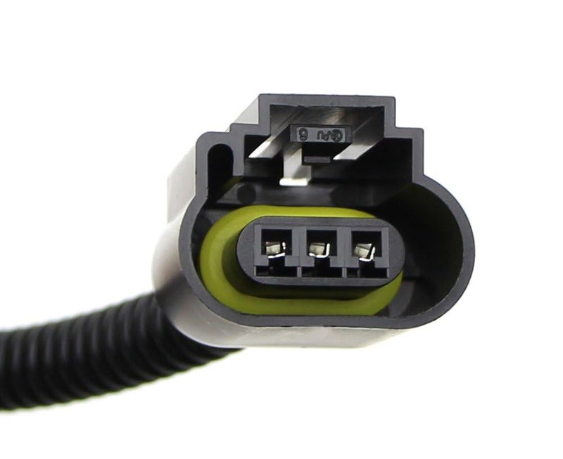 iJDMTOY One Pair 9003 H4 (Male) to H13 9008 (Female) Converter Adapter Socket Wiring Harness Kit - Image 5