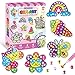 BEARUN Gem Art Kids Diamond Painting KitBig 5D Gem Arts and Crafts for Girls Ages 612 Create Your Own Magical Stickers and Suncatchers Diamond Art Gift for Girls Ages 6 7 8 9 1012 68 - Image 3