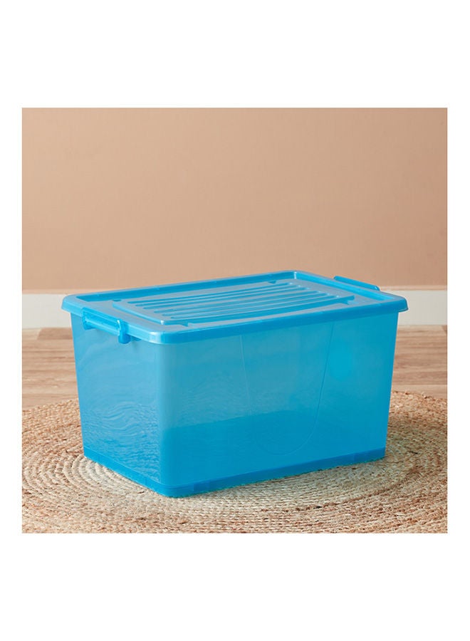 Home Box Rolling Storage Box with Wheels and Lid 55 Liter - Image 1