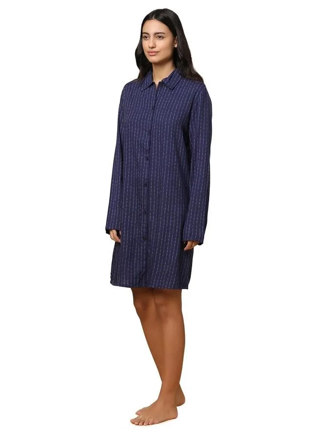 ترايامف Triumph Boyfriend Fit Nightdress Blue