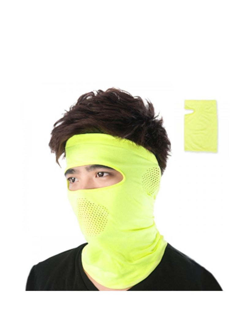 360 Degree Sun Mask,One Size,Yellow - Image 1