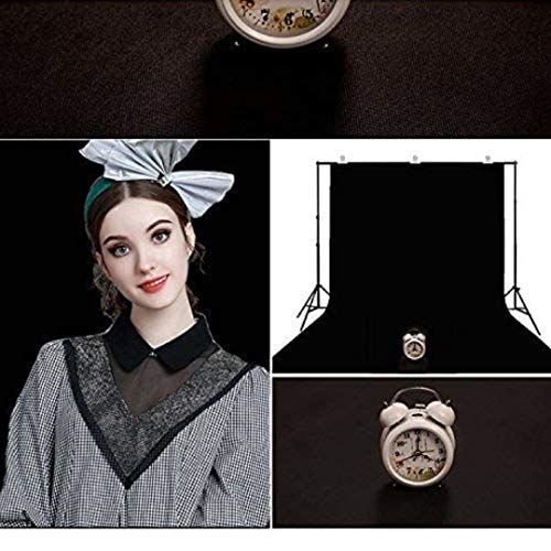 VTS 8 x12Ft. LEKERA Backdrop Photo Light Studio Photography Background for YouTube, Studio,Indoor-Outdoor Photography Shooting Purpose (3. 8X 12ft., Black) - Image 5