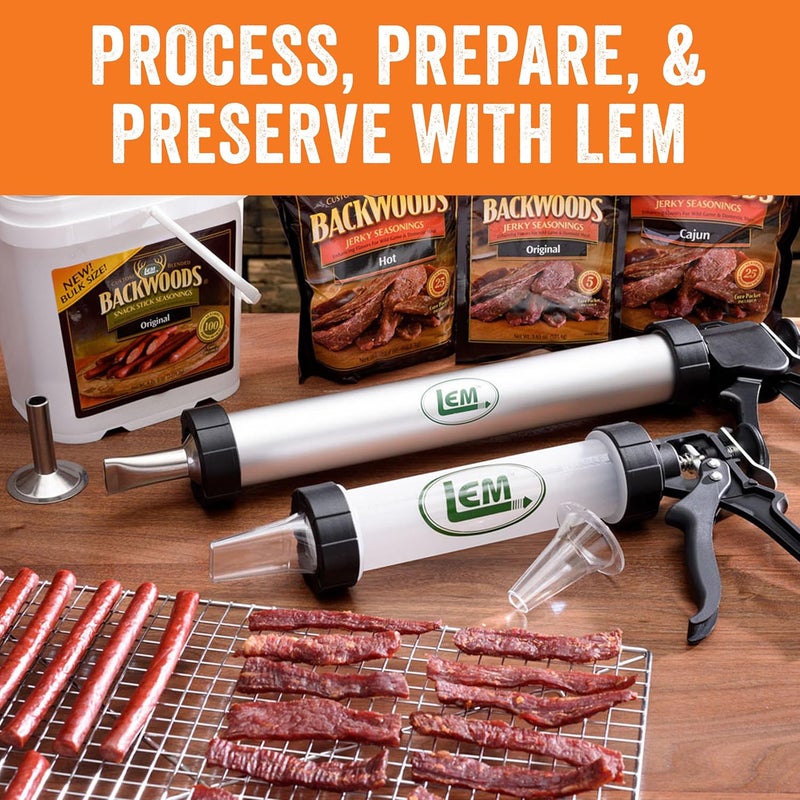 LEM Products 18 by 13 Jerky Pan and Rack Set Prepare and Make Jerky Stainless Steel Rack and Chrome Plated Aluminum Pan for Baking and Cooling - Image 5