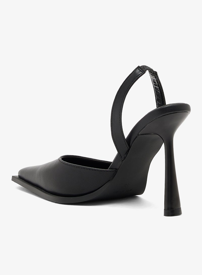 ايلا أحذية بكعب عالٍ بحزام خلفي - Image 3