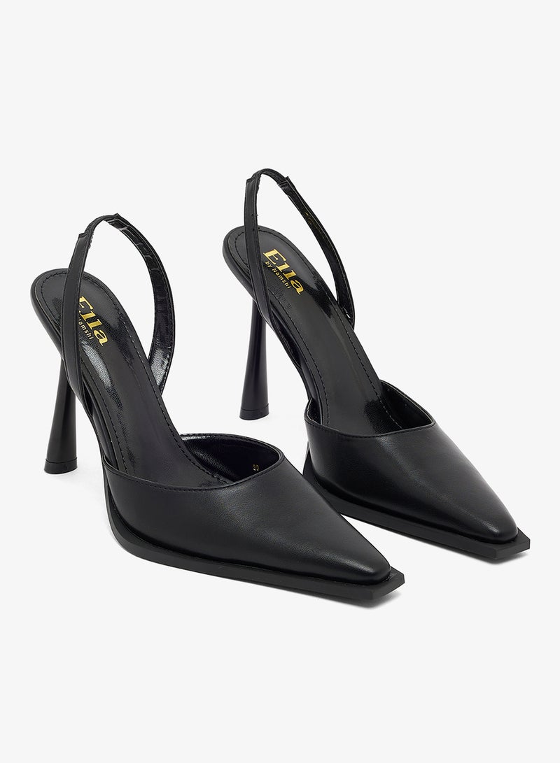 ELLA High Heel Sling Back Pumps - Image 4