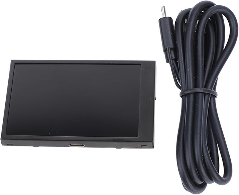 3.5in USB Mini Monitor, IPS Screen with Full Viewing Angle, Energy Saving, Multi Theme, Secondary Screen for - Adjustable Brightness, Easy Connection, Wide Compatibility - Image 3
