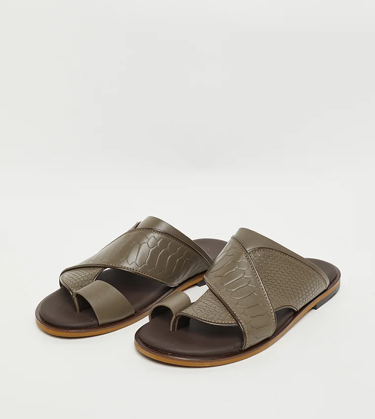 ALDO  Textured Arabic Sandals for Men | Best Price UAE