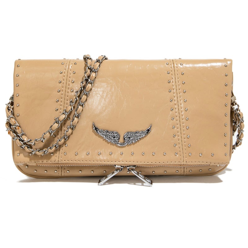 Women's Versatile Chanel-Style Studded Chain Crossbody Bag - Image 5