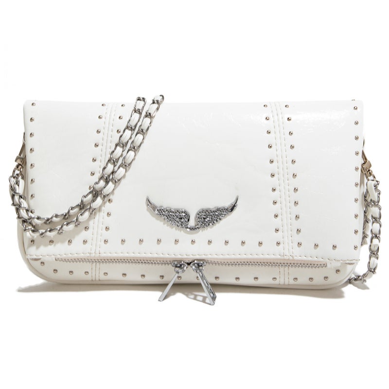 Women's Versatile Chanel-Style Studded Chain Crossbody Bag - Image 2