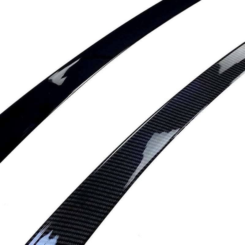 QASULER Gloss Black Rear Bumper Spoiler for E Class W213 - Image 4