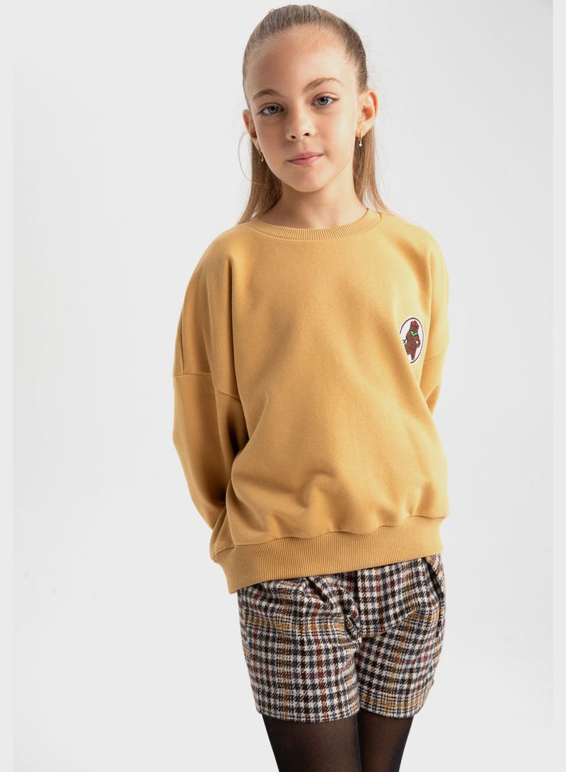 DeFacto Kids Logo Sweatshirt - Image 3