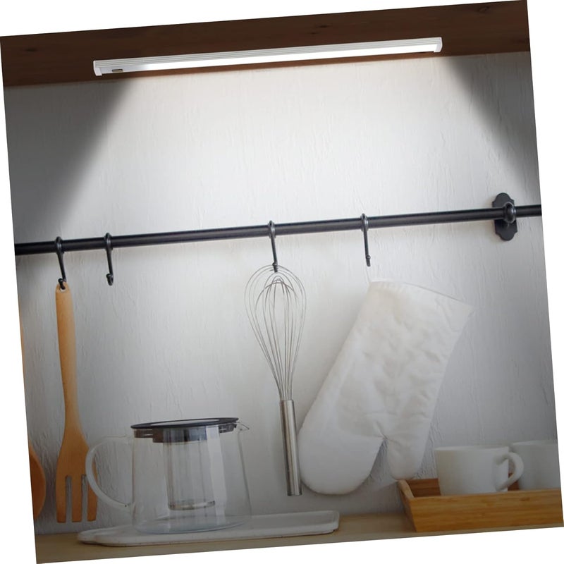 2Pcs Closet Sensor Lights Rechargeable Under Cabinet LED Motion Sensor Lamps Compact Design for Kitchen Wardrobe Stairs and Bathroom Lighting Stylish and Durable Material - Image 5