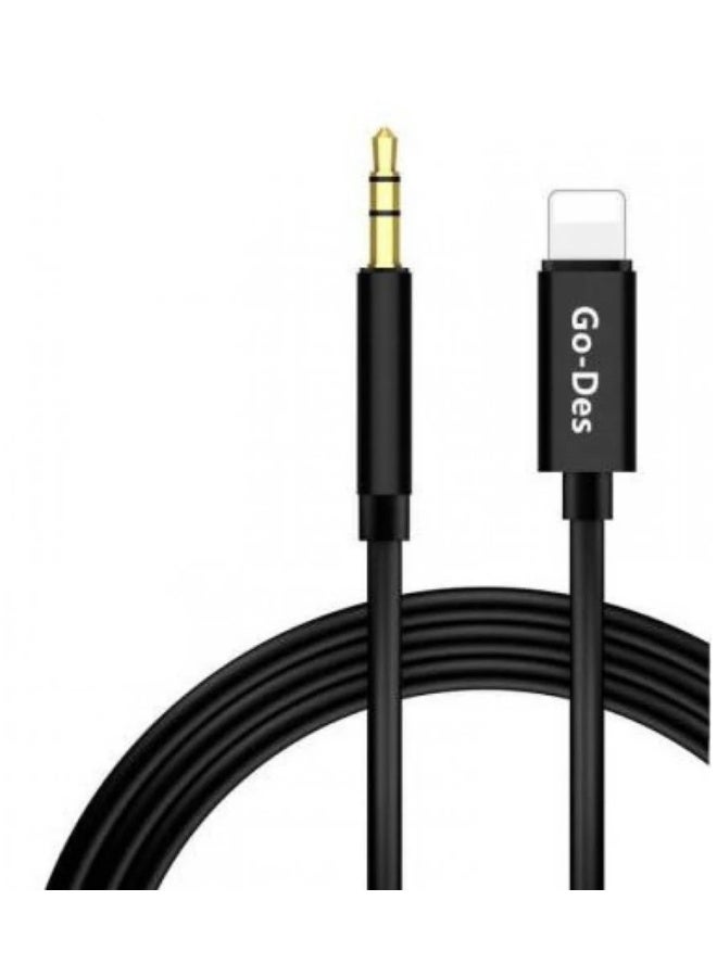 جو-ديز كابل الصوت الرقمي Go-Des GAC301 من AUX إلى 3.5MM - Image 1