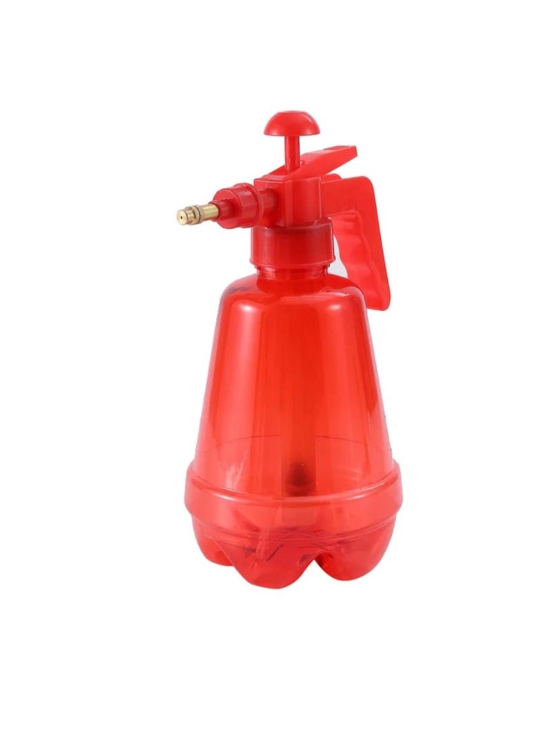 Manual Hand Pressure Water Spray Bottle – Adjustable Nozzle, 1.5 Litre Capacity – for Gardening, Car & Home Cleaning (Red)"  - Image 4