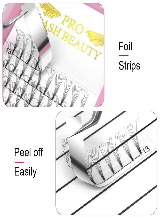 PRO LASHBEAUTY Premade Volume Eyelash Extensions Short Stem 8D-C-0.07-11 Premade Fans Eyelash Extensions 9 to 20 mm Volume Lash Extensions .07 .10 Pre made Lash Fans C D Curl (8D-C-0.07,11mm) - Image 4