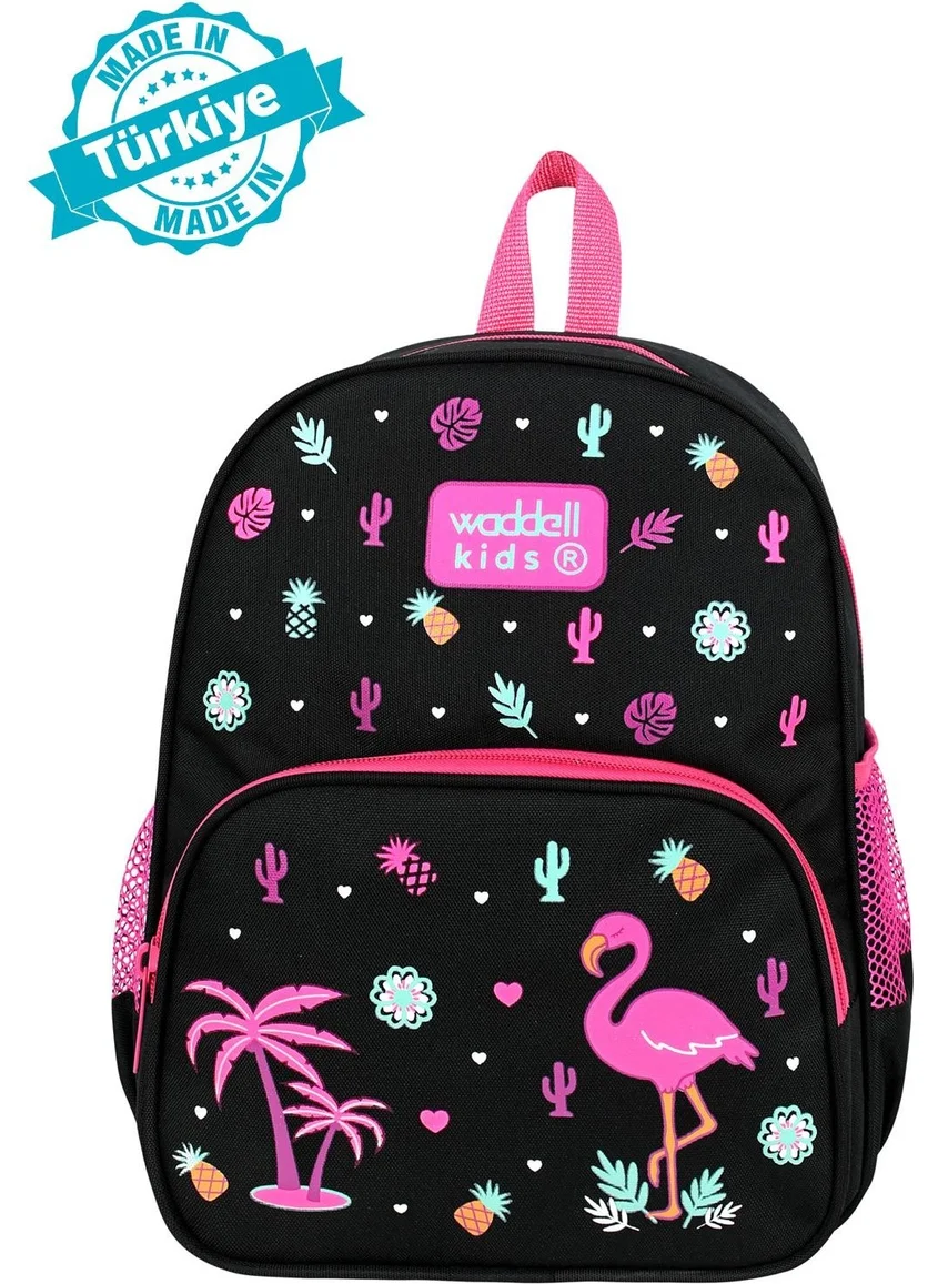 Waddell Licensed Flamingo Patterned Kindergarten Nursery Preschool Children's Backpack