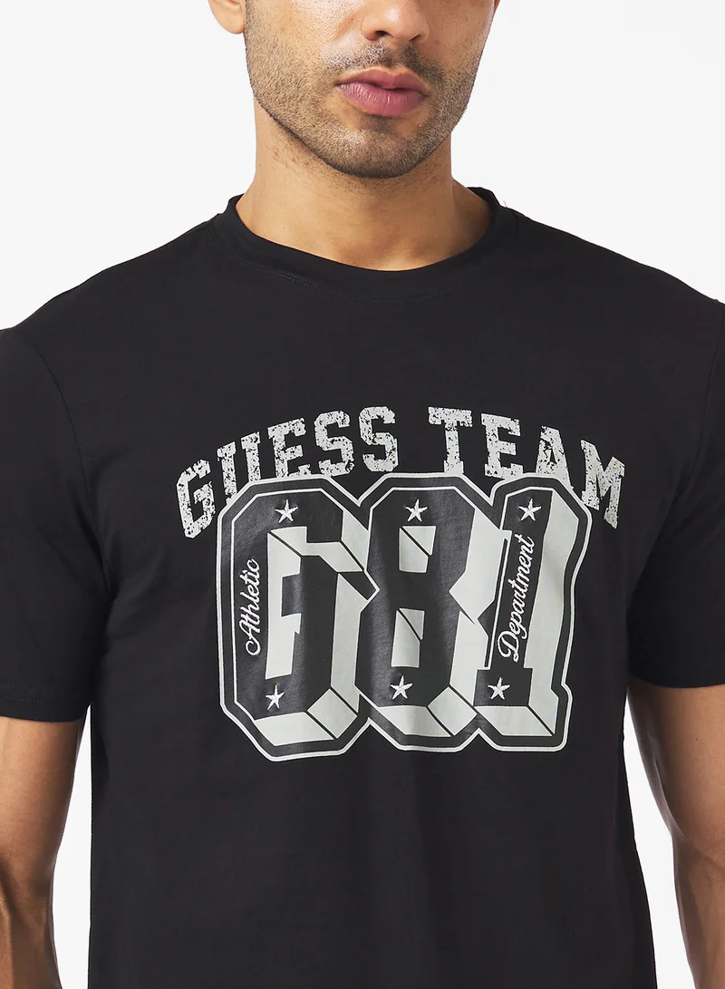 جس Mentore Crew Neck   T-Shirt