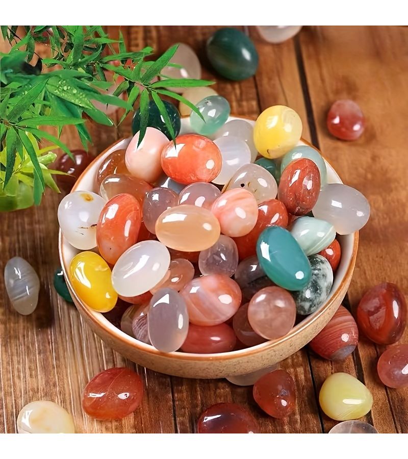 Rainflower Mixed Pebbles 7.05oz for Aquarium Plant Garden Decoration - Image 4