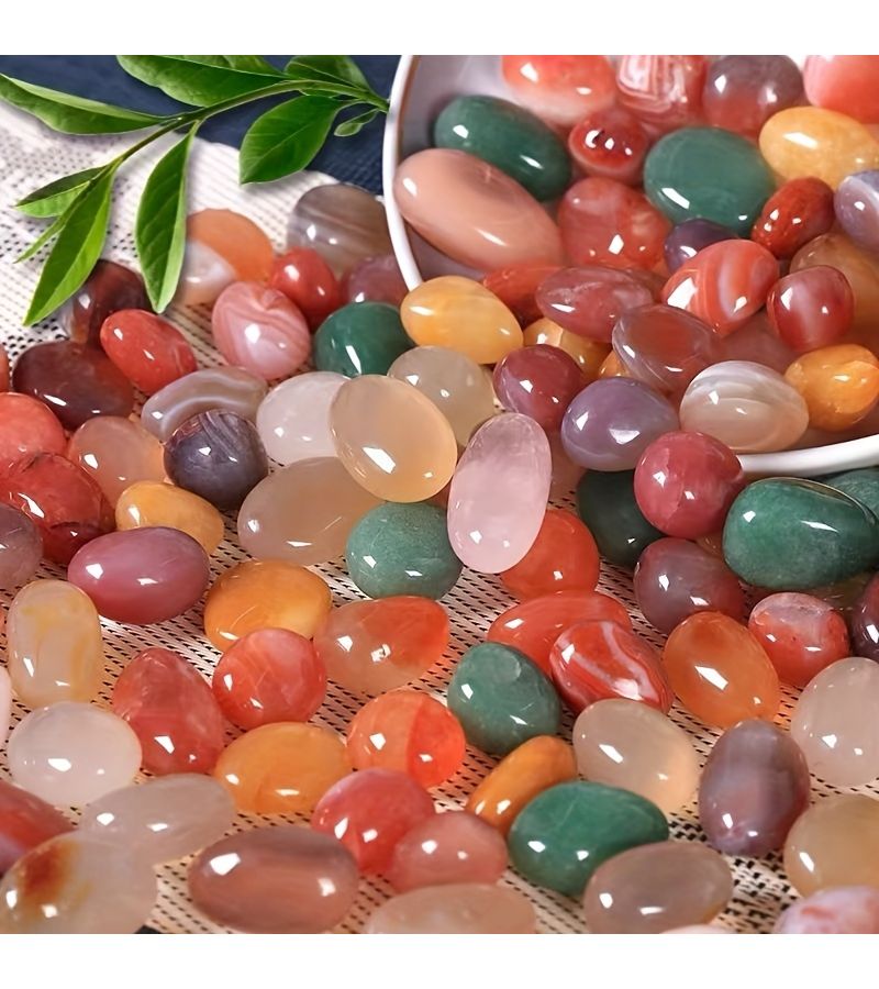 Rainflower Mixed Pebbles 7.05oz for Aquarium Plant Garden Decoration - Image 2