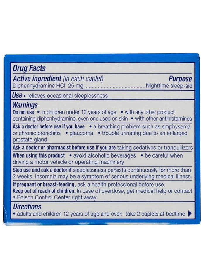 Nytol Quick Caps With Diphenhydramine Hcl Nighttime Sleep-Aid,32 Caplets  - Image 2