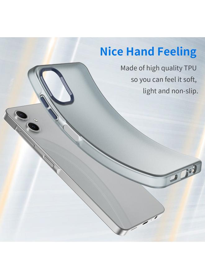 S-TOP Case For Samsung Galaxy A06 4G Frosted Translucent TPU Hybrid PC Full Coverage Phone Case - Image 3