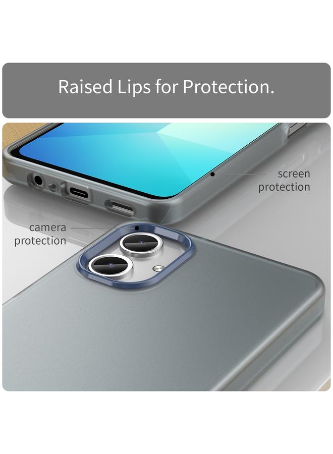 S-TOP Case For Samsung Galaxy A06 4G Frosted Translucent TPU Hybrid PC Full Coverage Phone Case - Image 5