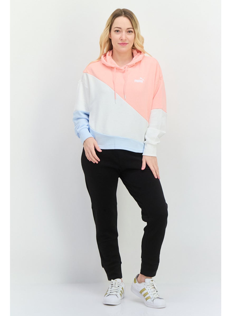 PUMA - Women Relaxed Fit Long Sleeve Outdoor Hoodies, Pink - Image 1