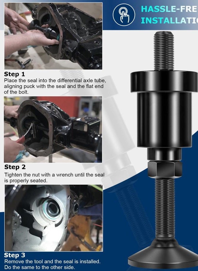 Camoo Front Inner Axle Side Seal Installation Tool for Dana 30/44/60 Front differentials Fits Jeep Wrangle, Ford, Dodge, Volve and more. - Image 4