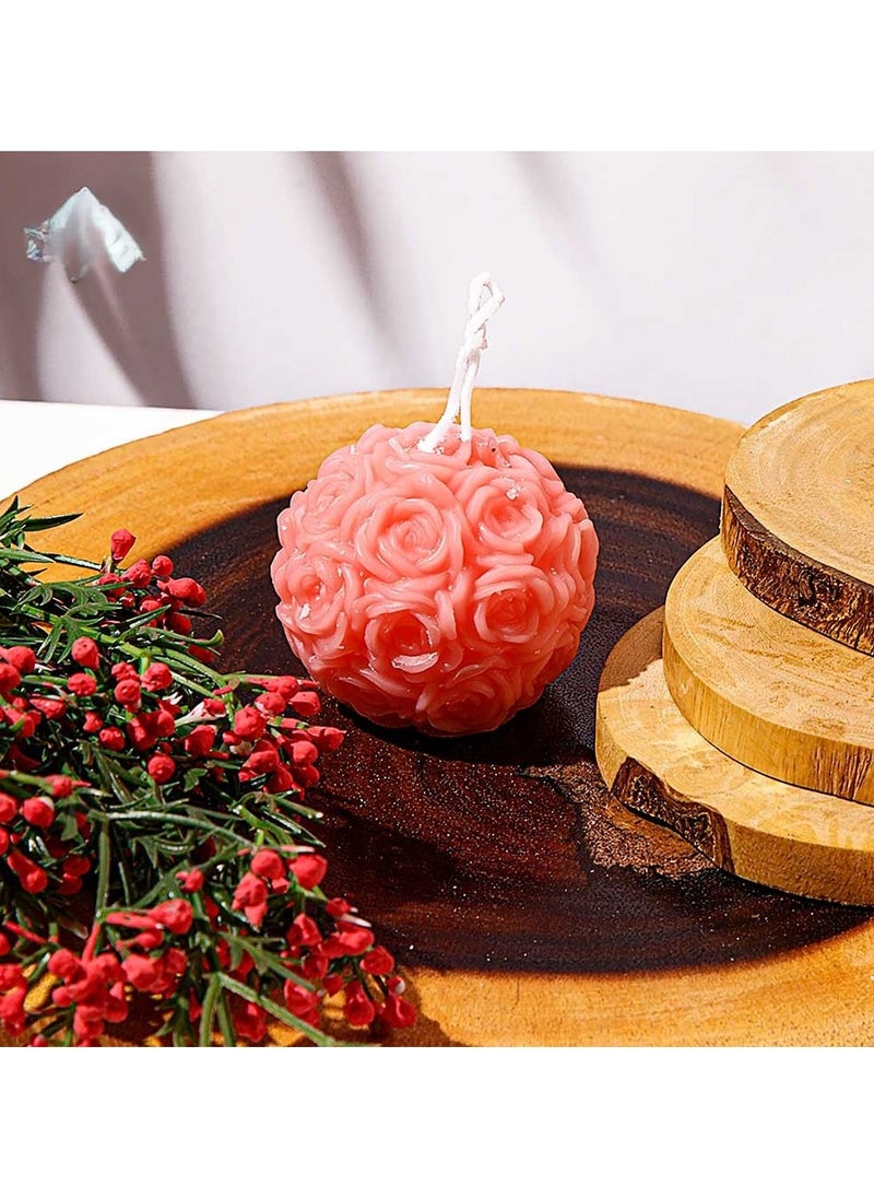 Generic Scented Candle - Rose-Shaped  - Image 1