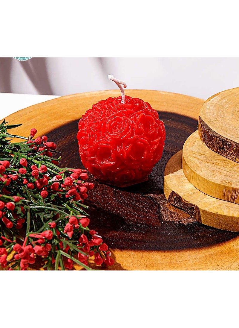Generic Scented Candle - Rose-Shaped  - Image 4