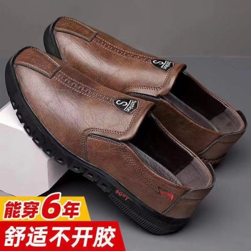Men's Casual Loafer Shoes with Faux Leather - Image 5
