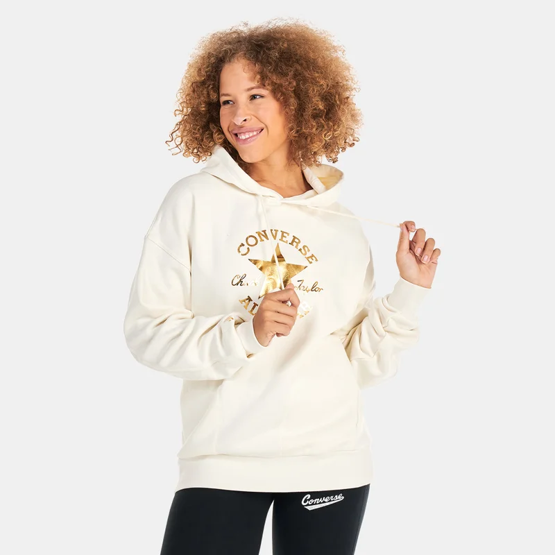 CONVERSE Women's ​Chuck Taylor Patch Pullover Hoodie