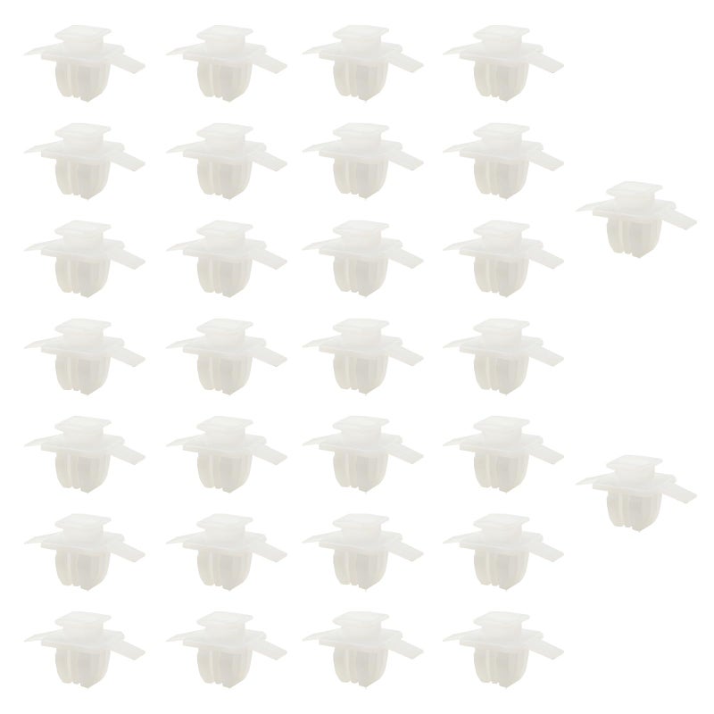 GolTHd 30PCS Front Rear Wheel Arch Garnish Clip Compatible with Honda CRV Element Passport Pilot Fender Moulding Clips Replaces 91513SMGE11 91513SMGE01 - Image 3