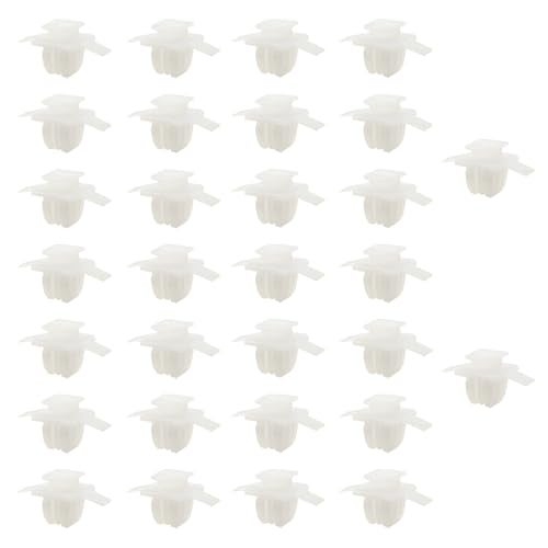 GolTHd 30PCS Front Rear Wheel Arch Garnish Clip Compatible with Honda CRV Element Passport Pilot Fender Moulding Clips Replaces 91513SMGE11 91513SMGE01 - Image 1