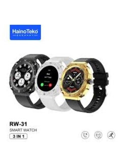 Haino Teko Haino Teko RW 31 Watch With 3 Bezels 2 Straps and Long Battery Life of Up to 45 Days For Women and Men  - Image 4