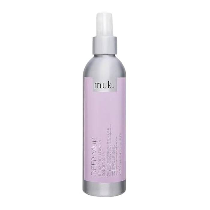 MUK. Deep Ultra Soft Leave In Conditioner - Hydrating Hair Conditioner Detangles, Nourishes & Tames Frizz. Leave in Conditioner Spray with Weightless Formula for Soft, Shiny Hair, 250ml - Image 1