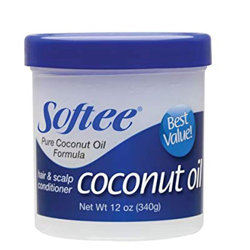 Softee Coconut Oil Hair  Scalp Conditioner 12 Oz