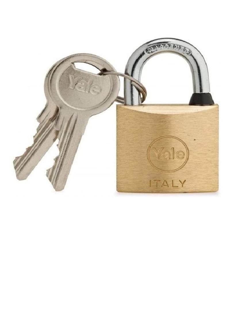 Yale Brass Padlock Short 70mm - Image 2