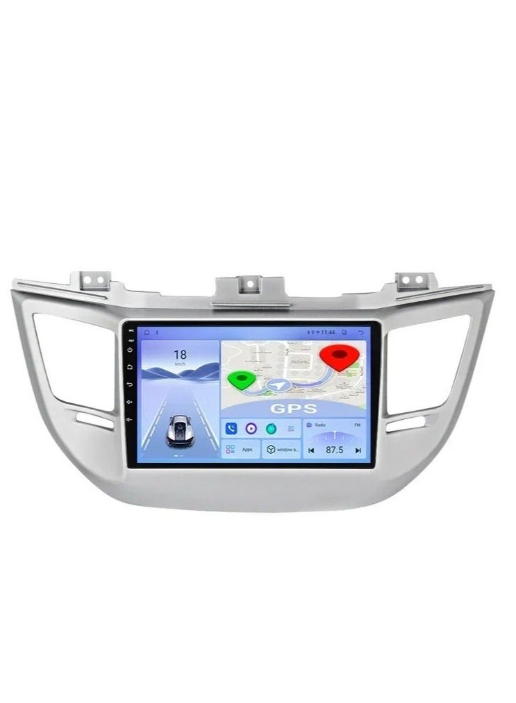 ام ان تي شاشة هيونداي توسان 2016 - 2018 هي جزء من نظام المعلومات والترفيه في السيارة يعمل بنظام التشغيل Android ويدعم ميزات مثل Apple CarPlay وAndroid Auto، مما يتيح لك توصيل هاتفك الذكي بسهولة كما أنها توفر دقة عالية تصل إلى 1080 بكسل، مما يجعلها ممتازة لعرض المعلومات والخرائط بوضوح - Image 1