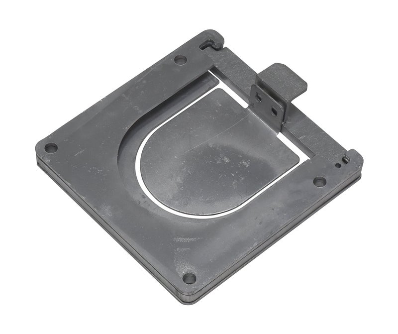 Vestil BOL-RF-BASE Removable Bollard Base - No Bollard, Silver, Large - Image 2