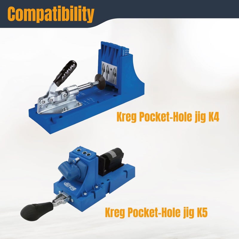 POWERTEC 70140 محول خرطوم 2-1/2” إلى 1-1/4” – وحدة تحويل لملحقات جمع الغبار، أسود - Image 4