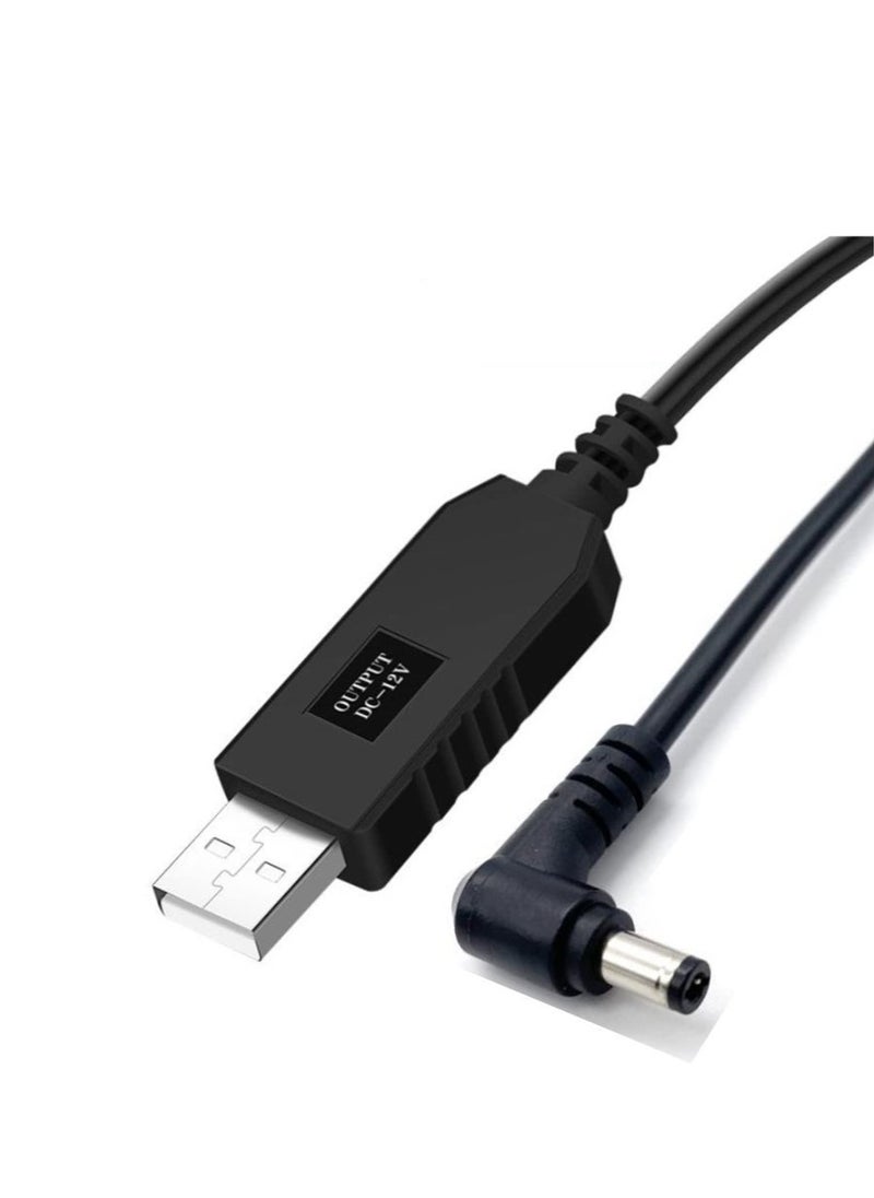 DC 5V USB 2.0 Male To DC 12V Power Cable