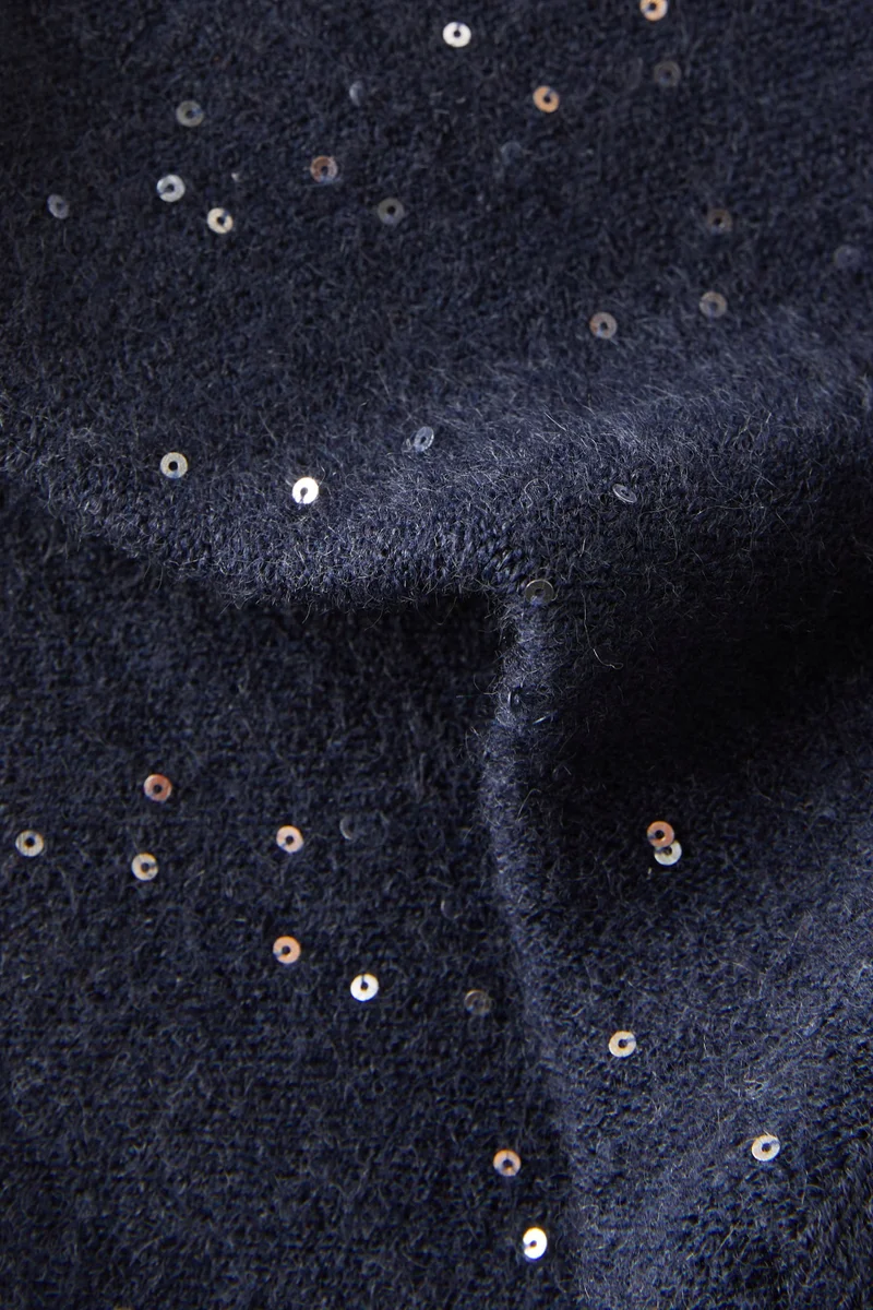 SEQUIN SPARKLE CREW SOCK